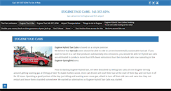 Desktop Screenshot of eugenehybridtaxis.com